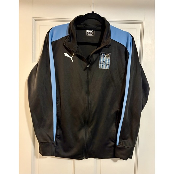 Puma Other - Puma Black and Light Blue Uruguay Track Jacket